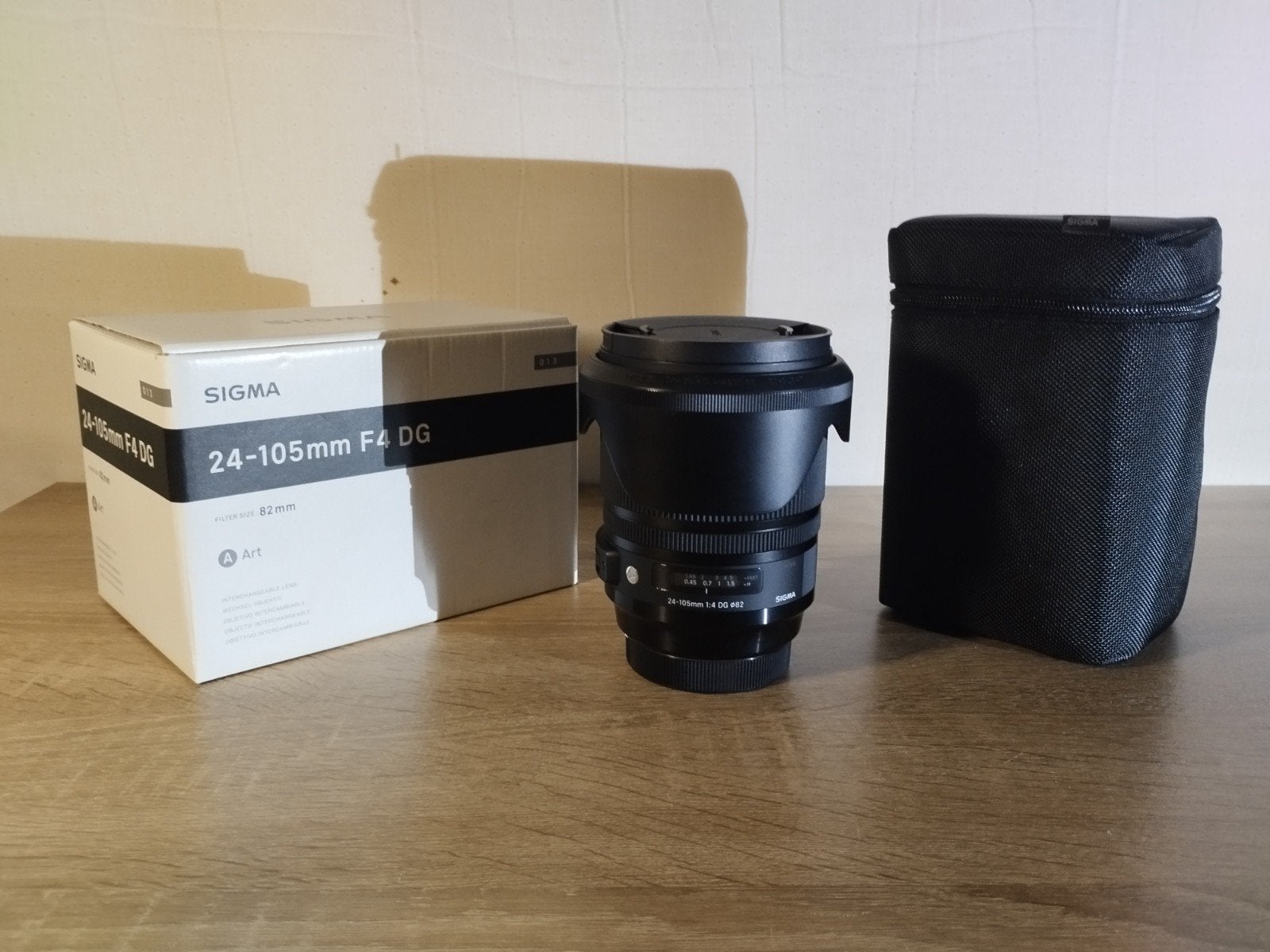 Sigma 24-105mm F4 DG OS HSM, Ophalen, Zonnekap, Sigma, Telelens