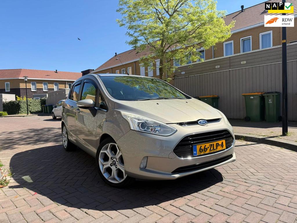 Ford B-Max 1.6 TI-VCT Titanium * VOLL* Automaat*, Gebruikt, Zwart, 4 cilinders, 480 kg
