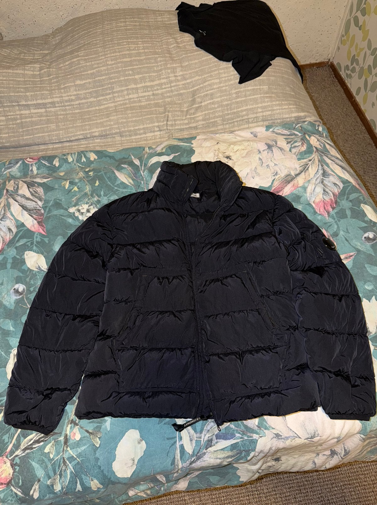 C.p Company Chrome-R down jacket, Ophalen of Verzenden, Zo goed als nieuw, Maat 52/54 (L), Zwart
