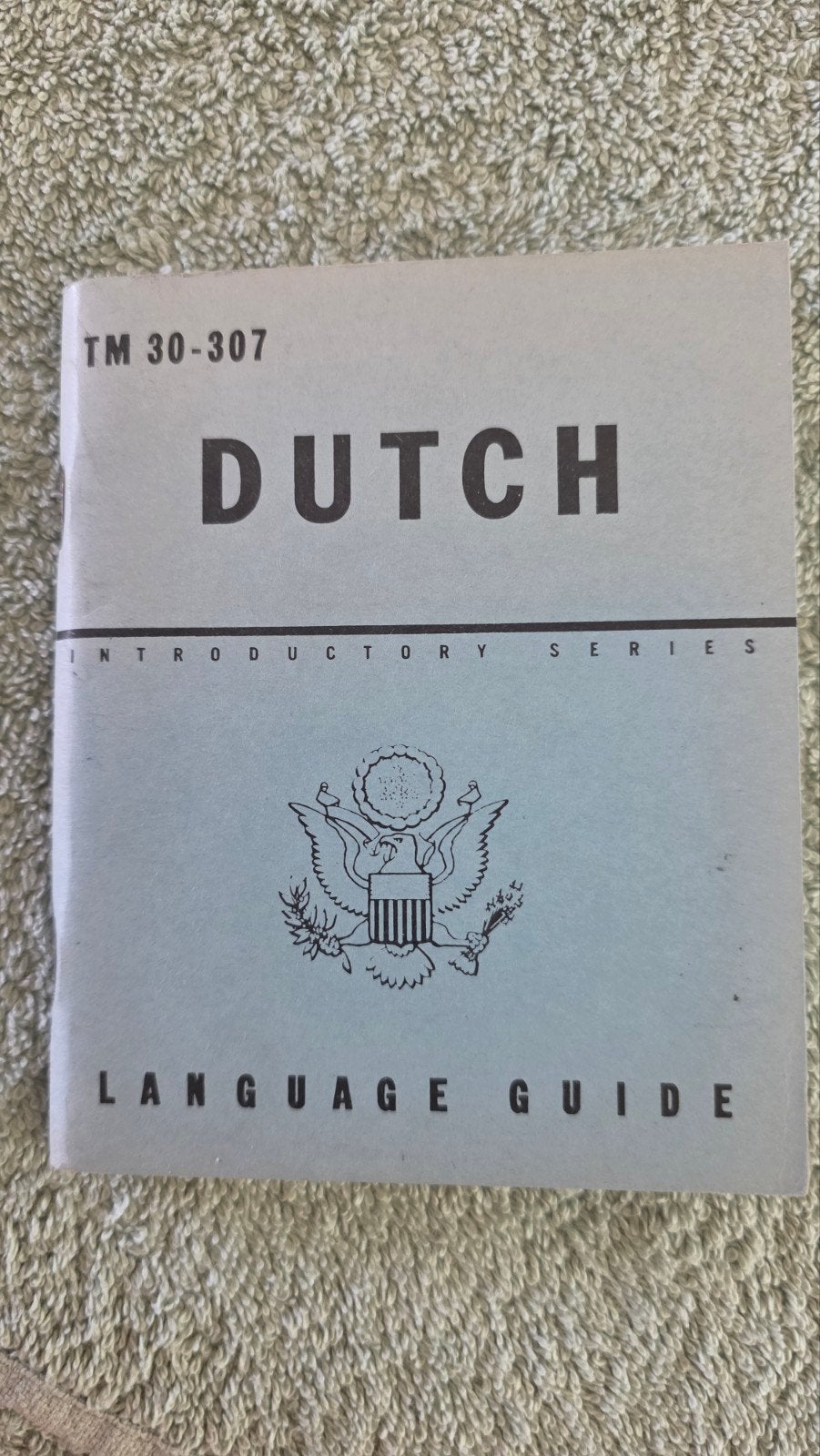 US language guide. Nieuwstaat., Ophalen of Verzenden, Landmacht, Amerika