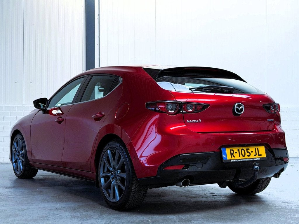 Mazda 3 2.0 e-SkyActiv-G M Hybrid 122 Comfort|360 Camera|Key, Auto's, Mazda, Voorwielaandrijving, 1998 cc, Stof, Gebruikt