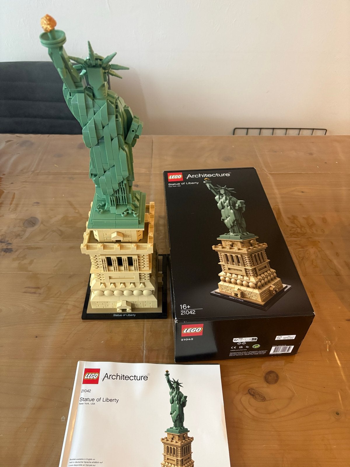 Lego set vrijheidsbeeld., Kinderen en Baby's, Speelgoed | Duplo en Lego, Ophalen, Zo goed als nieuw