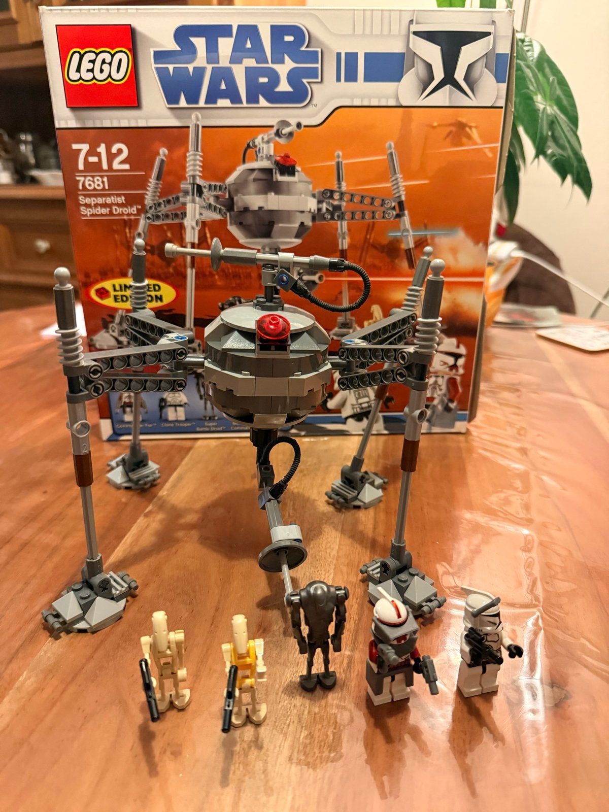 LEGO Star Wars 7681 Separatist Spider Droid Limited Edition, Ophalen, Star Wars, Lego, Inclusief accessoires