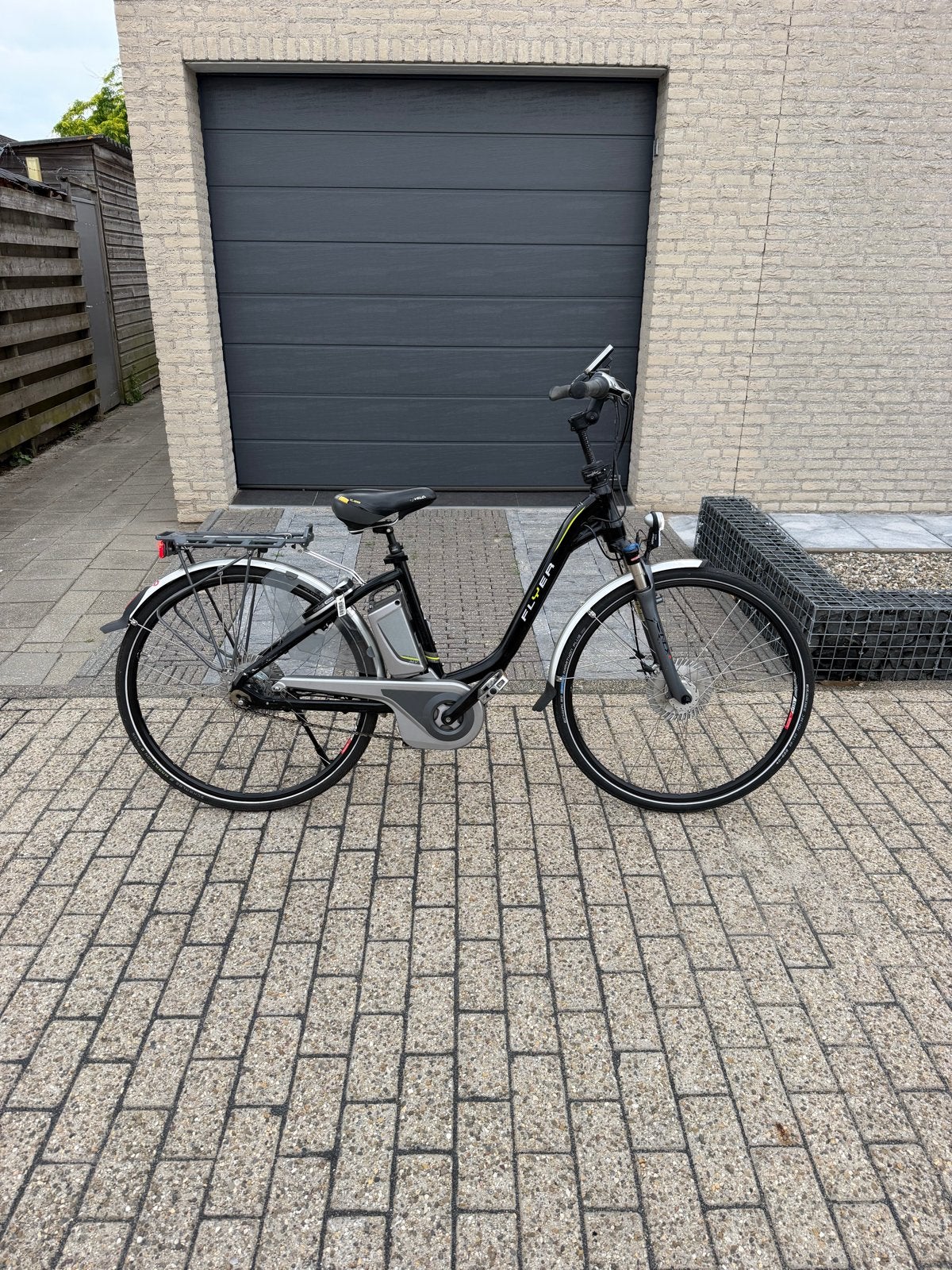 Flyer T-serie elektrische fiets, 36V, 9909km, Fietsen en Brommers, Elektrische fietsen, Gebruikt, 51 tot 55 cm, 50 km per accu of meer