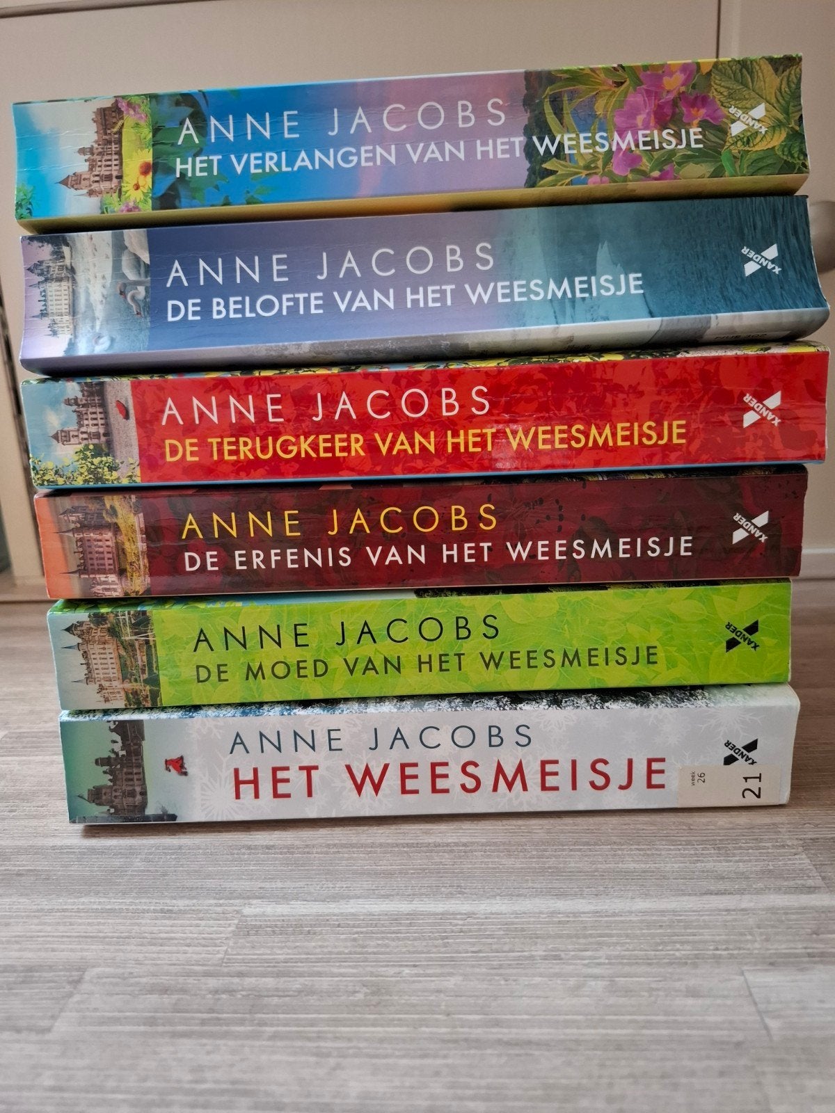 Anne Jacobs Het Weesmeisje serie - Complete set (6 boeken), Boeken, Romans, Ophalen, Gelezen, Anne Jacobs