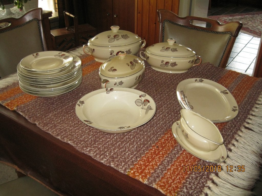 Eetservies, Ophalen