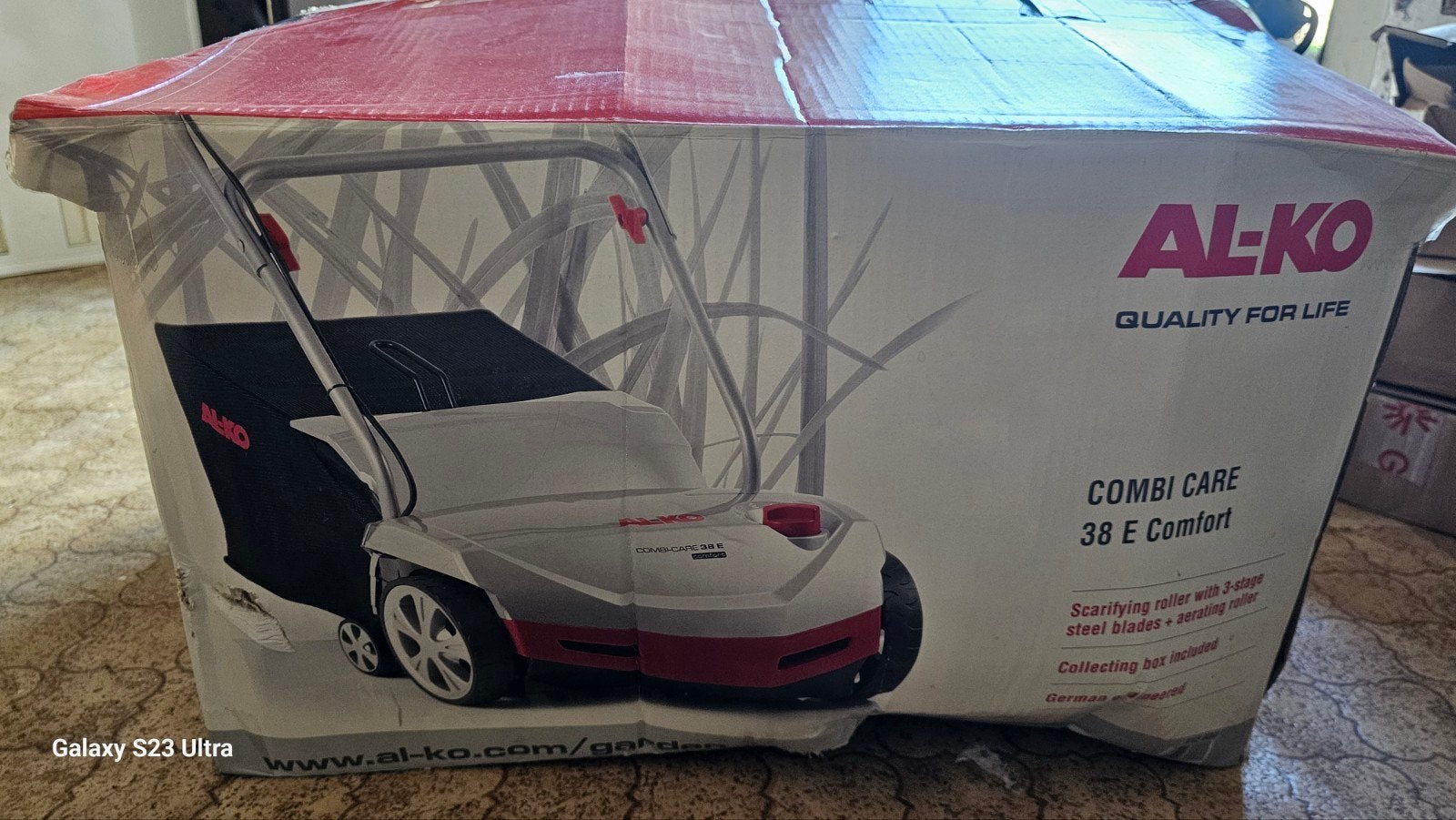 AL-KO Combi Care 38 E Comfort elektrische verticuteermachine, Cirkelmaaier, AL-KO, Elektrische grasmaaier, Nieuw