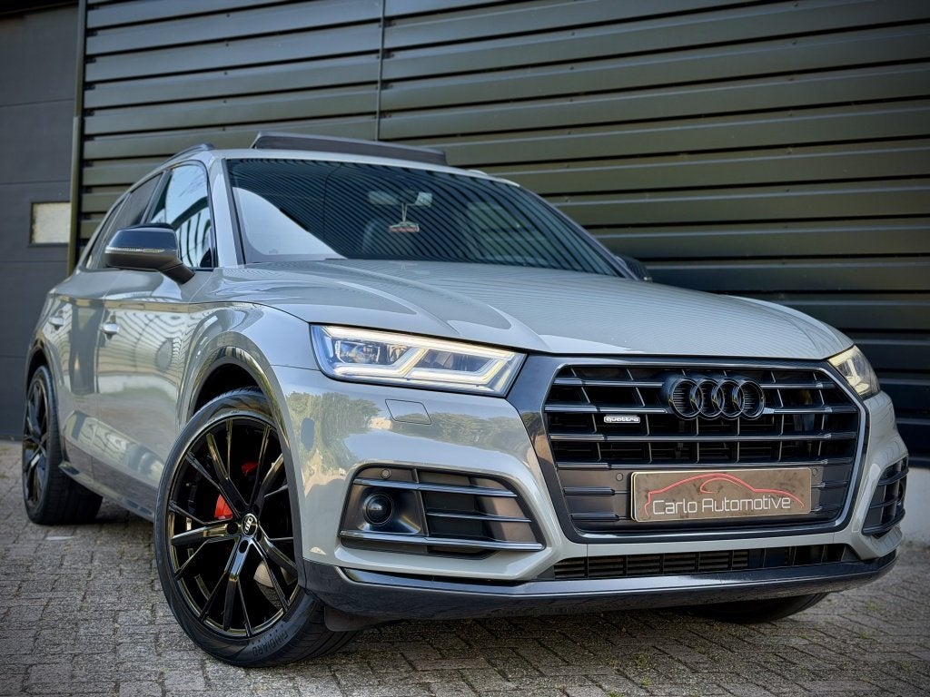 Audi Q5 2.0 TFSI QUATTRO 3x S-Line PANO|RS ZETEL|B&O|LUCHTV|, Auto's, Automaat, Gebruikt, 4 cilinders, Bedrijf