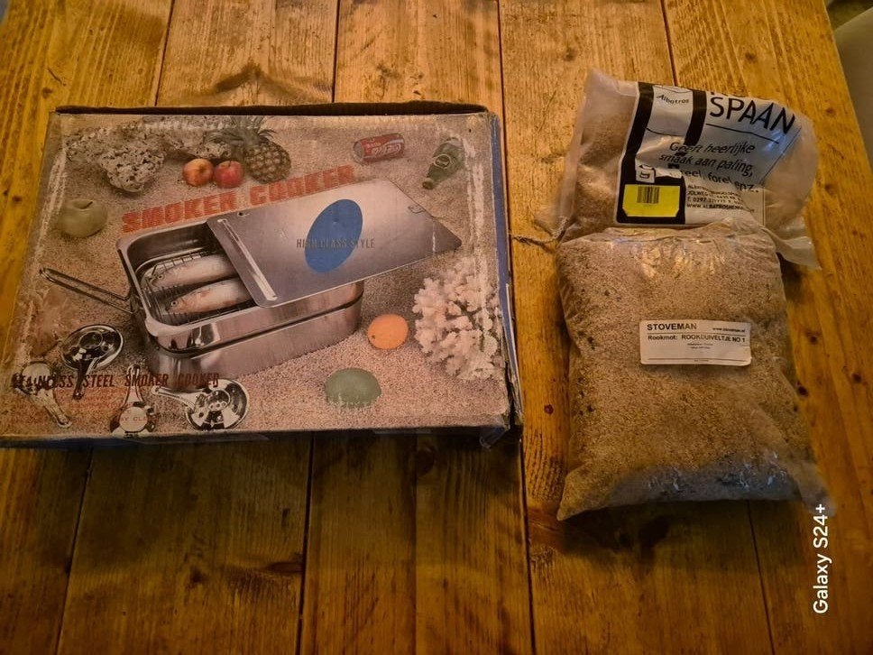 Rookoven / Smoker Grill met Accessoires, Ophalen of Verzenden, Gebruikt, Onbekend