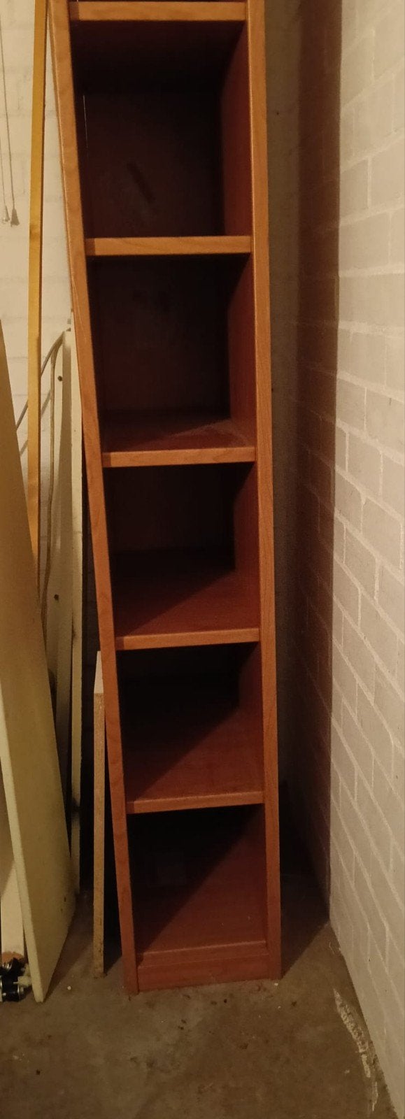 massive houten kast met vinyl zwaar!!, Ophalen, Minder dan 50 cm, 200 cm of meer, Overige houtsoorten