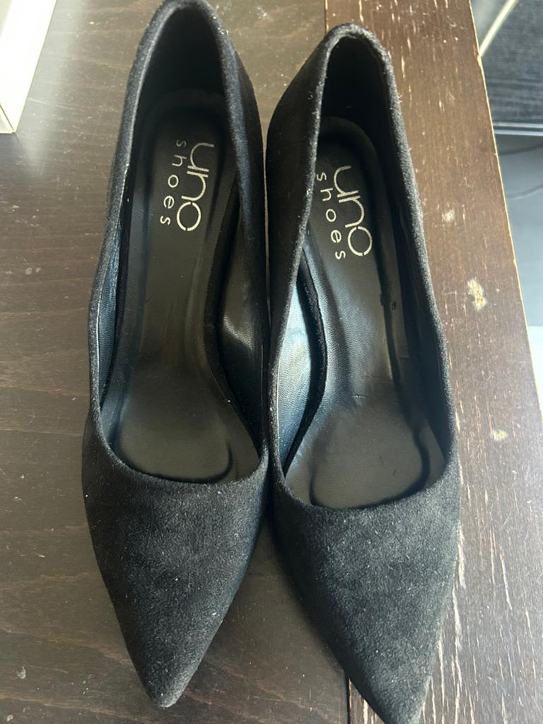 Hakken maat 36, Kleding | Dames, Schoenen, Verzenden, Zo goed als nieuw, Zwart