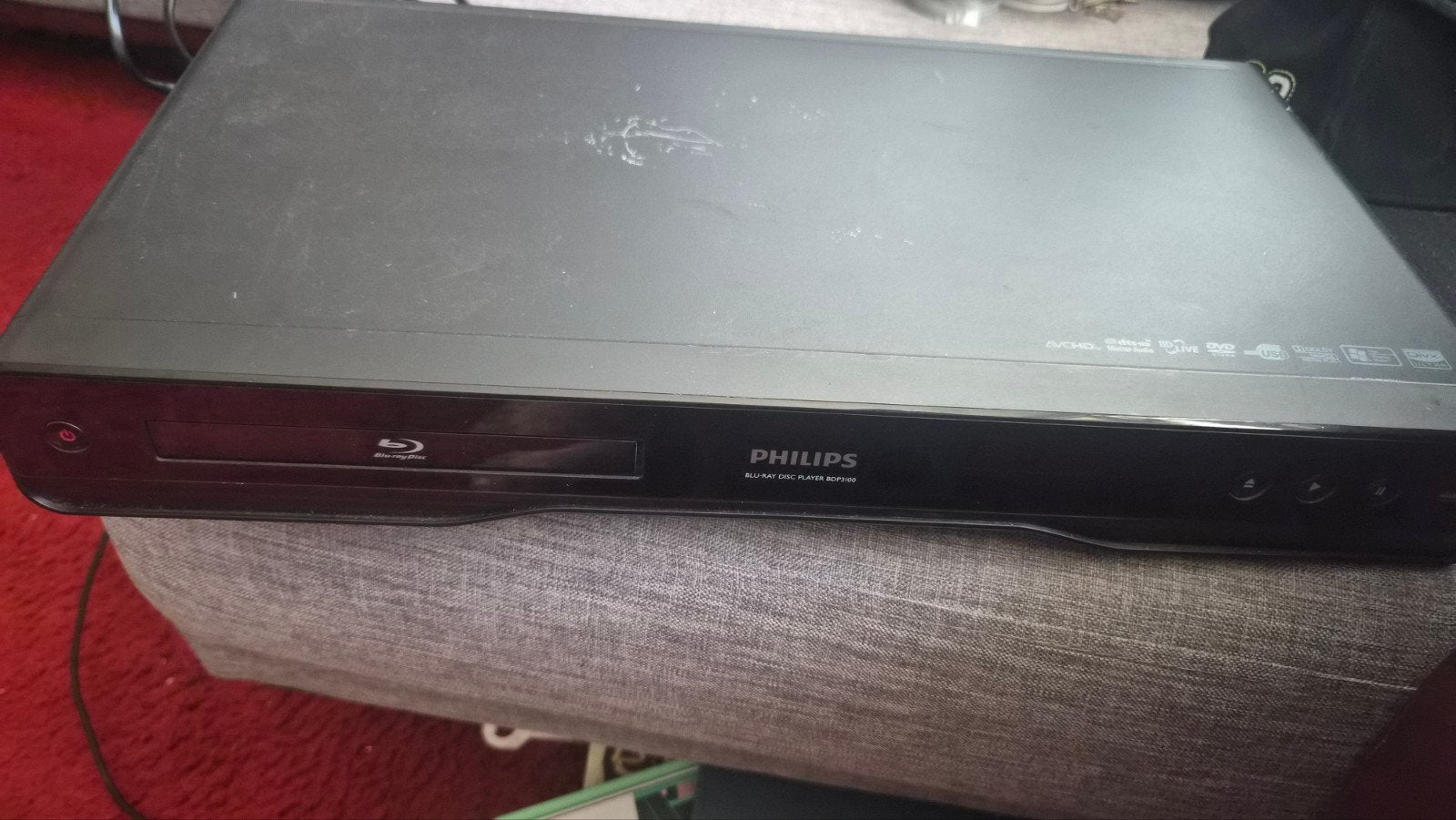 Philips Blu-ray Disc Speler - Gebruikt, Audio, Tv en Foto, Blu-ray-spelers, Gebruikt, Philips, Ophalen of Verzenden