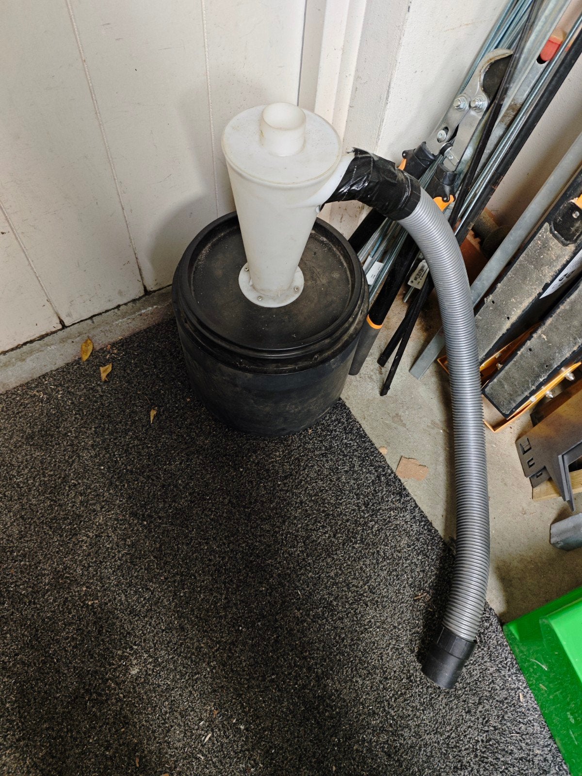 Stofafscheider / Cycloonfilter met emmer, Ophalen, Gebruikt, Afzuiger