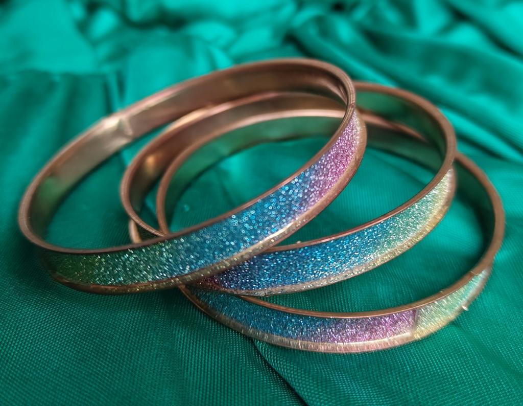 Regenboog armbanden met glitters Efteling, Ophalen of Verzenden, Zo goed als nieuw, Overige kleuren