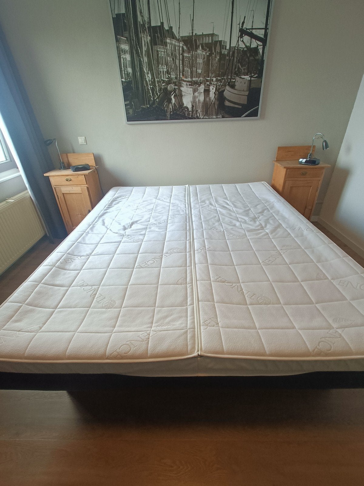 waterbed softside 180*210, Ophalen, Zo goed als nieuw, Tweepersoons