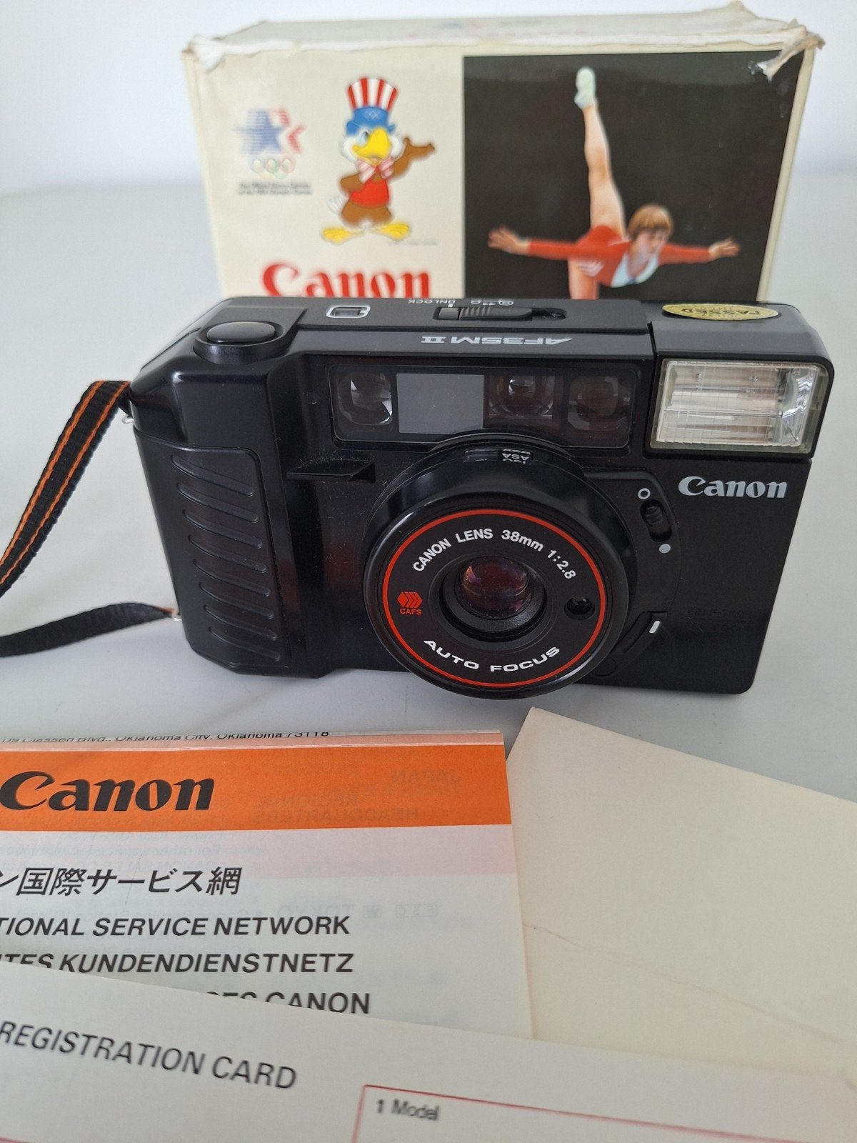 Canon AF35M II compactcamera, Audio, Tv en Foto, Fotocamera's Analoog, Ophalen of Verzenden, Compact, Canon
