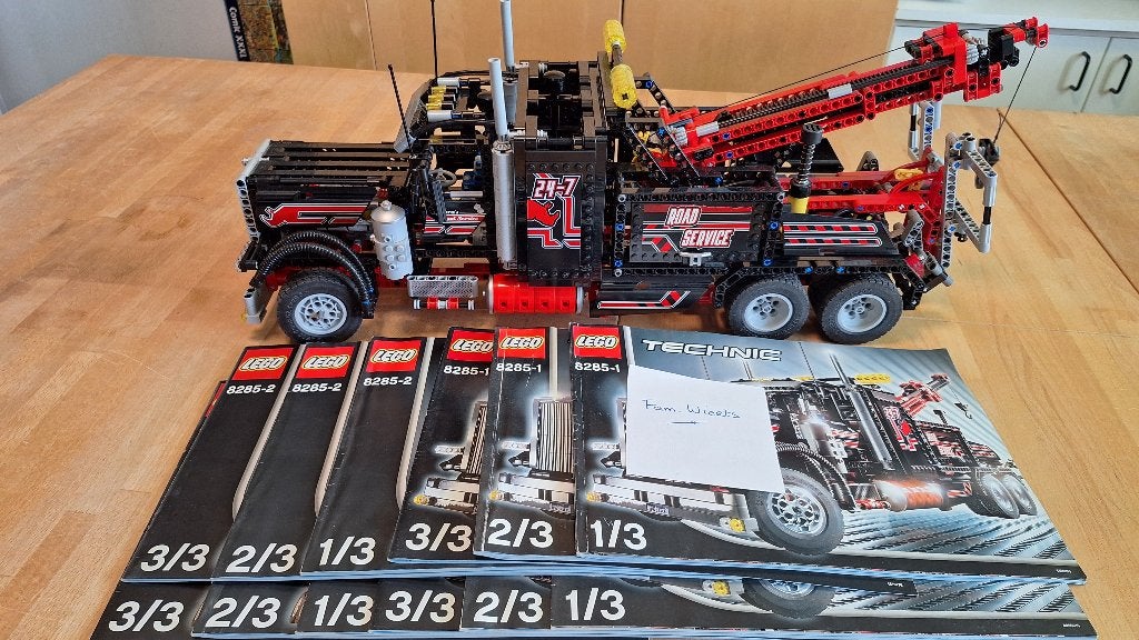 LEGO Technic 8285 Tow Truck, Gebruikt, Lego, Inclusief instructies, Ophalen of Verzenden