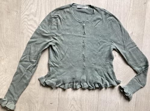 Mint groene vest/ trui maat L van Piazza italia, Piazza italia, Maat 42/44 (L), Ophalen of Verzenden, Zo goed als nieuw