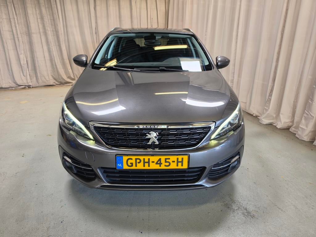 Peugeot 308 Style 1.2 Puretech 110pk S&S 2019 Grijs, Voorwielaandrijving, Stof, Zwart, 1199 cc