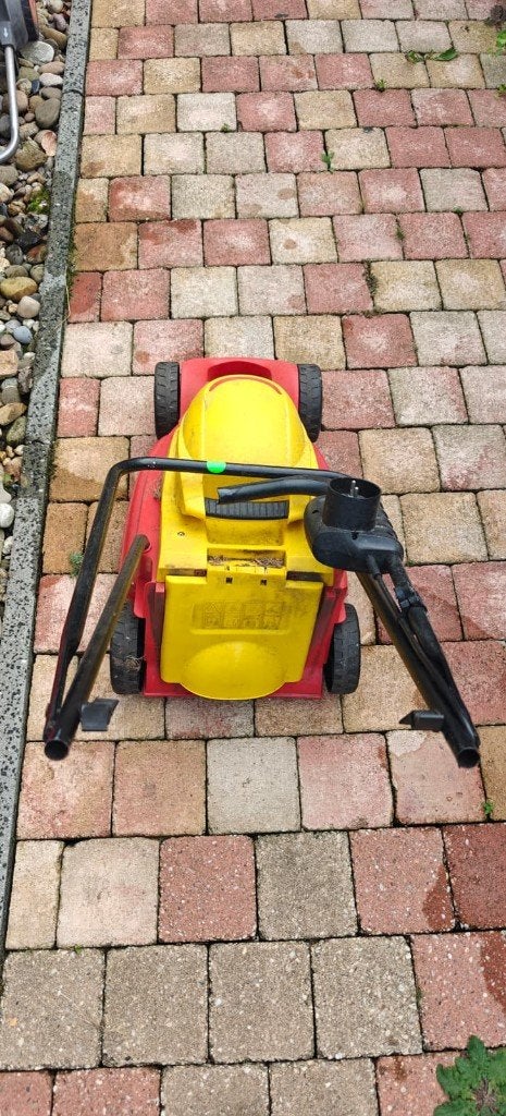 elektrische grasmaaier WOLF-Garten S 3200 E, Ophalen, Gebruikt, Elektrische grasmaaier, Opvangbak