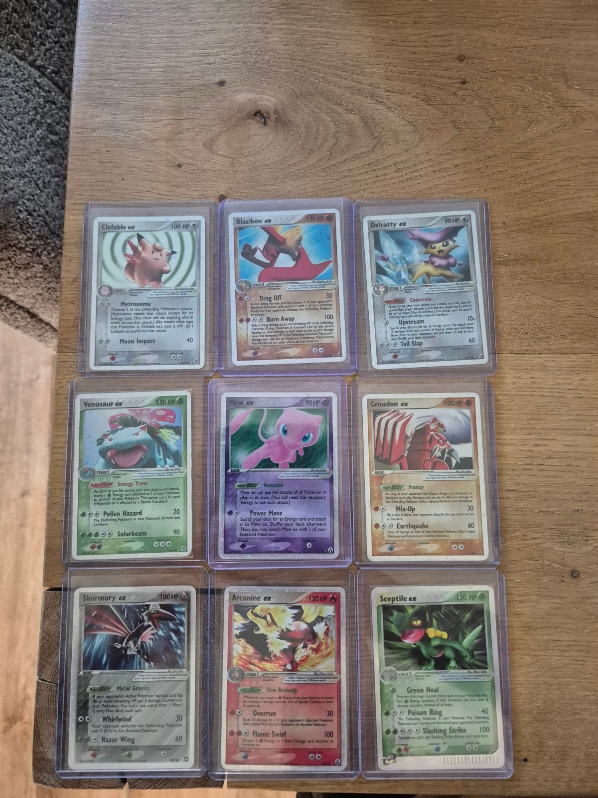 Pokémon kaarten collectie EX, Hobby en Vrije tijd, Verzamelkaartspellen | Pokémon, Ophalen of Verzenden, Gebruikt, Meerdere kaarten