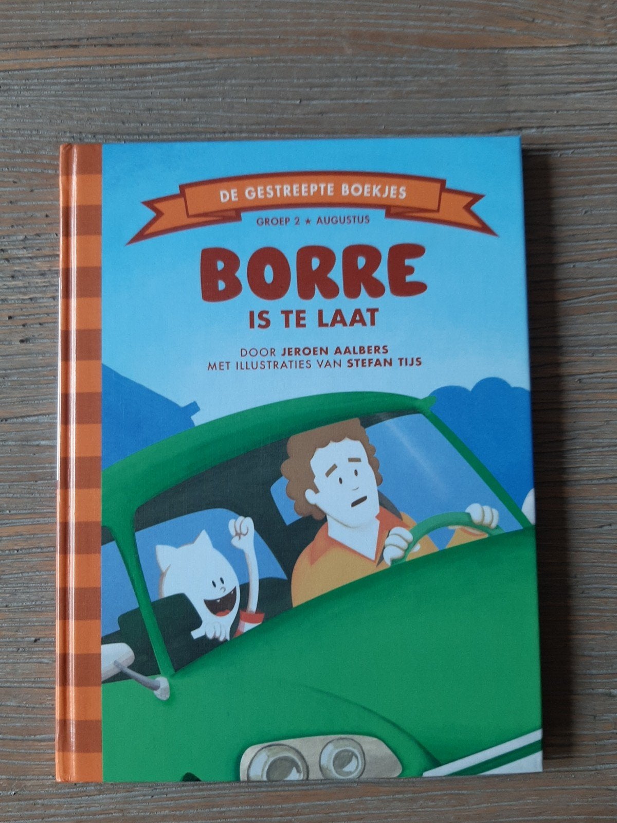 Borre is te laat, Boeken, Kinderboeken | Jeugd | onder 10 jaar, Ophalen of Verzenden, Zo goed als nieuw, Fictie algemeen