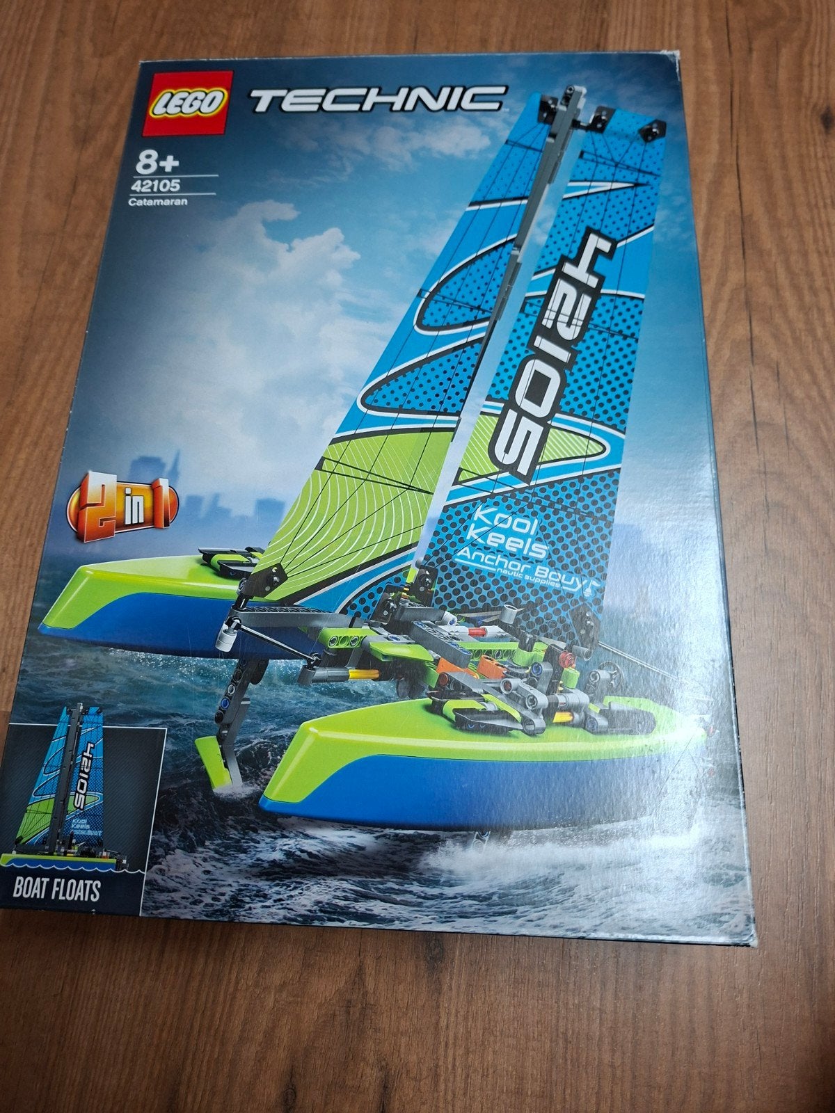 LEGO Technic 42105 Catamaran, Ophalen of Verzenden, Zo goed als nieuw, Overige merken