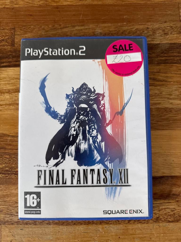 Final Fantasy XII - PlayStation 2 (PS2) RPG Game, Gebruikt, 1 speler, Ophalen of Verzenden, Role Playing Game (Rpg)