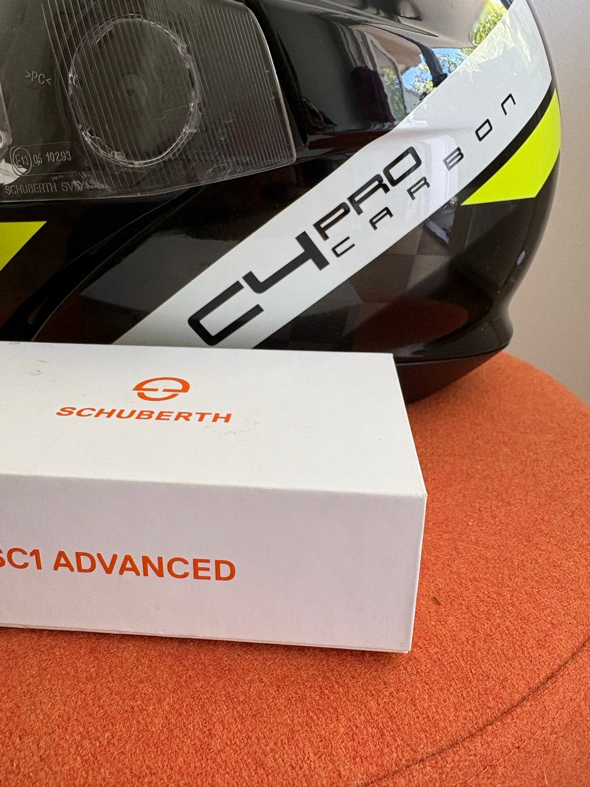 Schuberth C4 Pro Carbon systeemhelm - Maat L (59), Overige merken, Systeemhelm, Heren, Ophalen of Verzenden