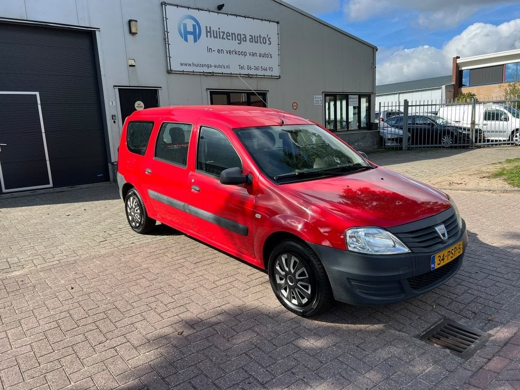 Dacia Logan MCV 1.6 MPI| BJ:2011| EXPORT! (bj 2011), Auto's, 1140 kg, Euro 5, Gebruikt, Zwart