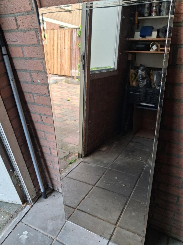 Spiegels  2 stuks, Huis en Inrichting, Woonaccessoires | Spiegels, Ophalen, Rechthoekig, Minder dan 50 cm, Minder dan 100 cm