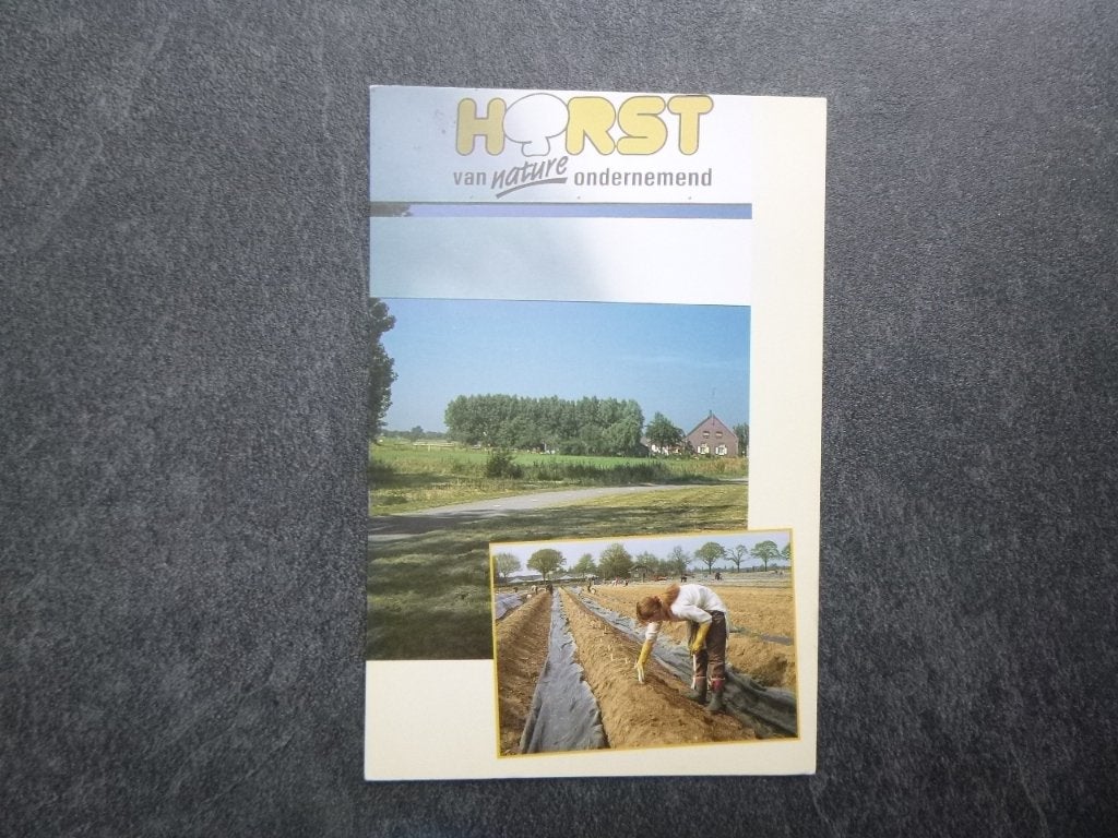 Horst, van nature ondernemend/Asperge, Ophalen of Verzenden, 1980 tot heden, Ongelopen, Noord-Brabant