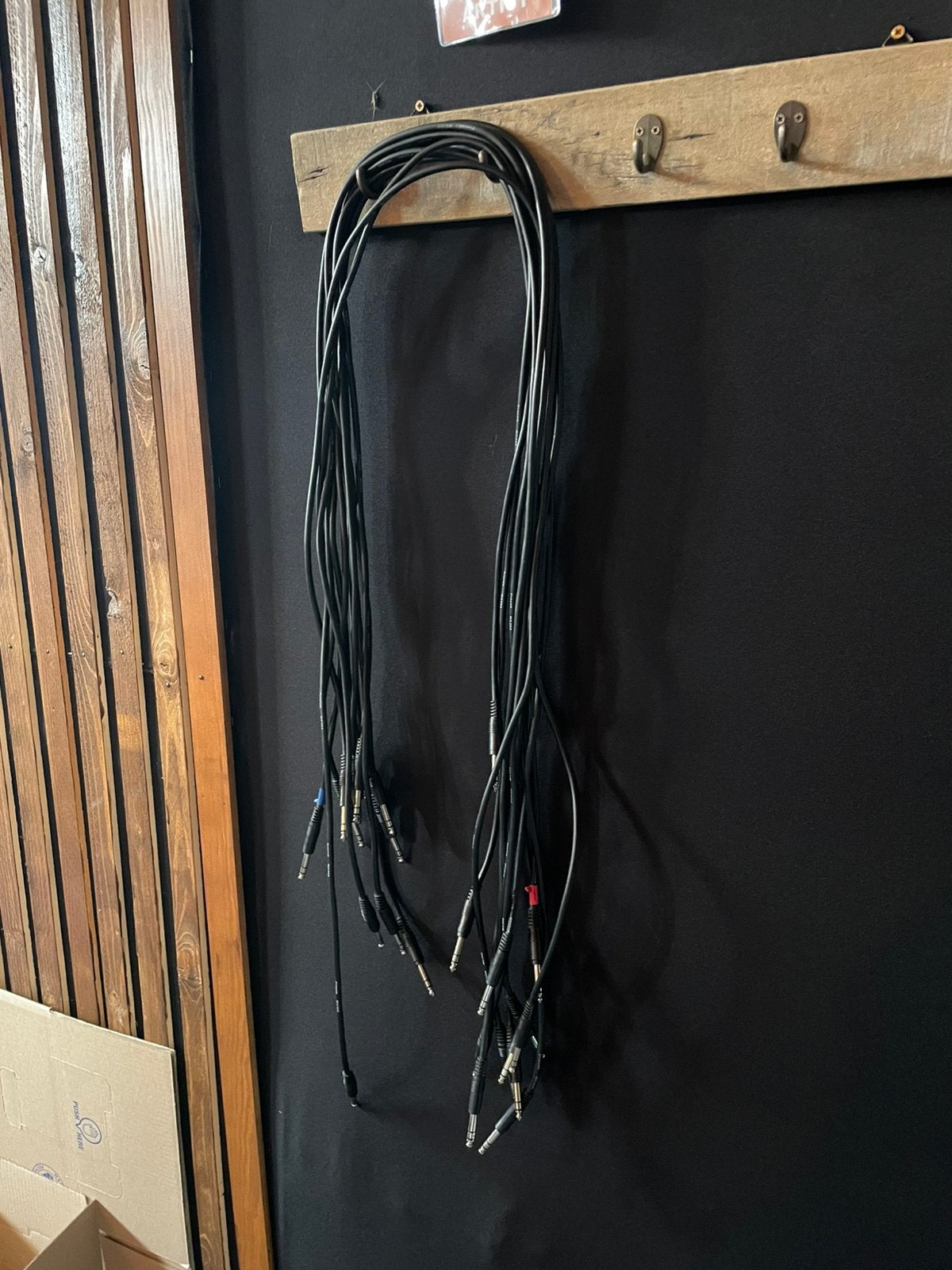 Jackkabels / Patchbay Kabels 1.5m 12stuks, Ophalen of Verzenden, Zo goed als nieuw, V, V