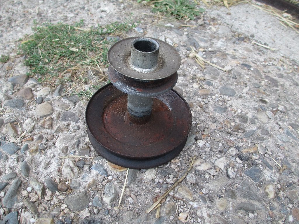 Dubbele motorpoelie MTD Blisar Mastercut Troy Bilt Gutbrod, Tuin en Terras, Ophalen of Verzenden, Gebruikt, 50 cm of meer