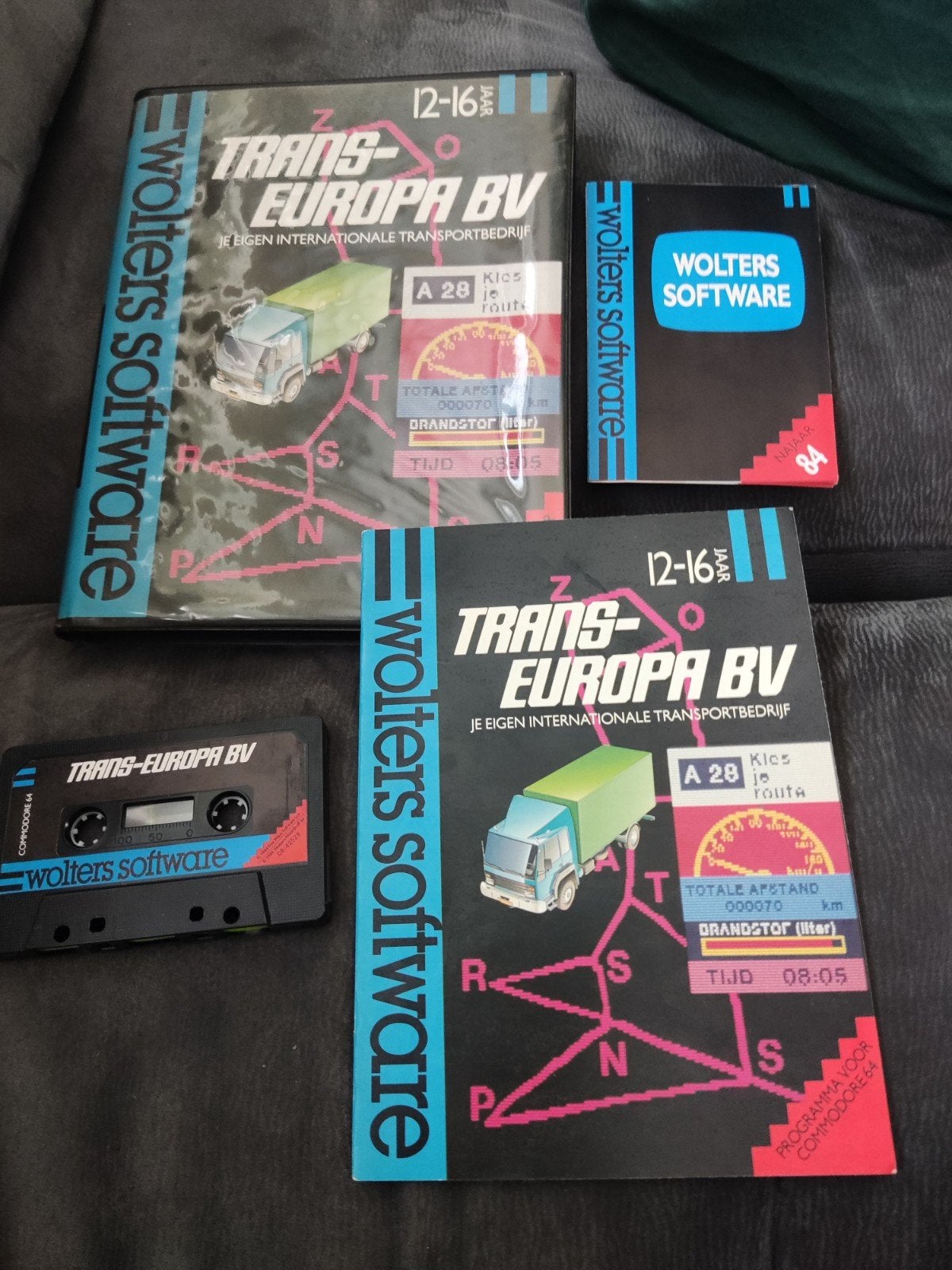 Trans-europa bv voor Commodore 64., Computers en Software, Vintage Computers, Ophalen of Verzenden