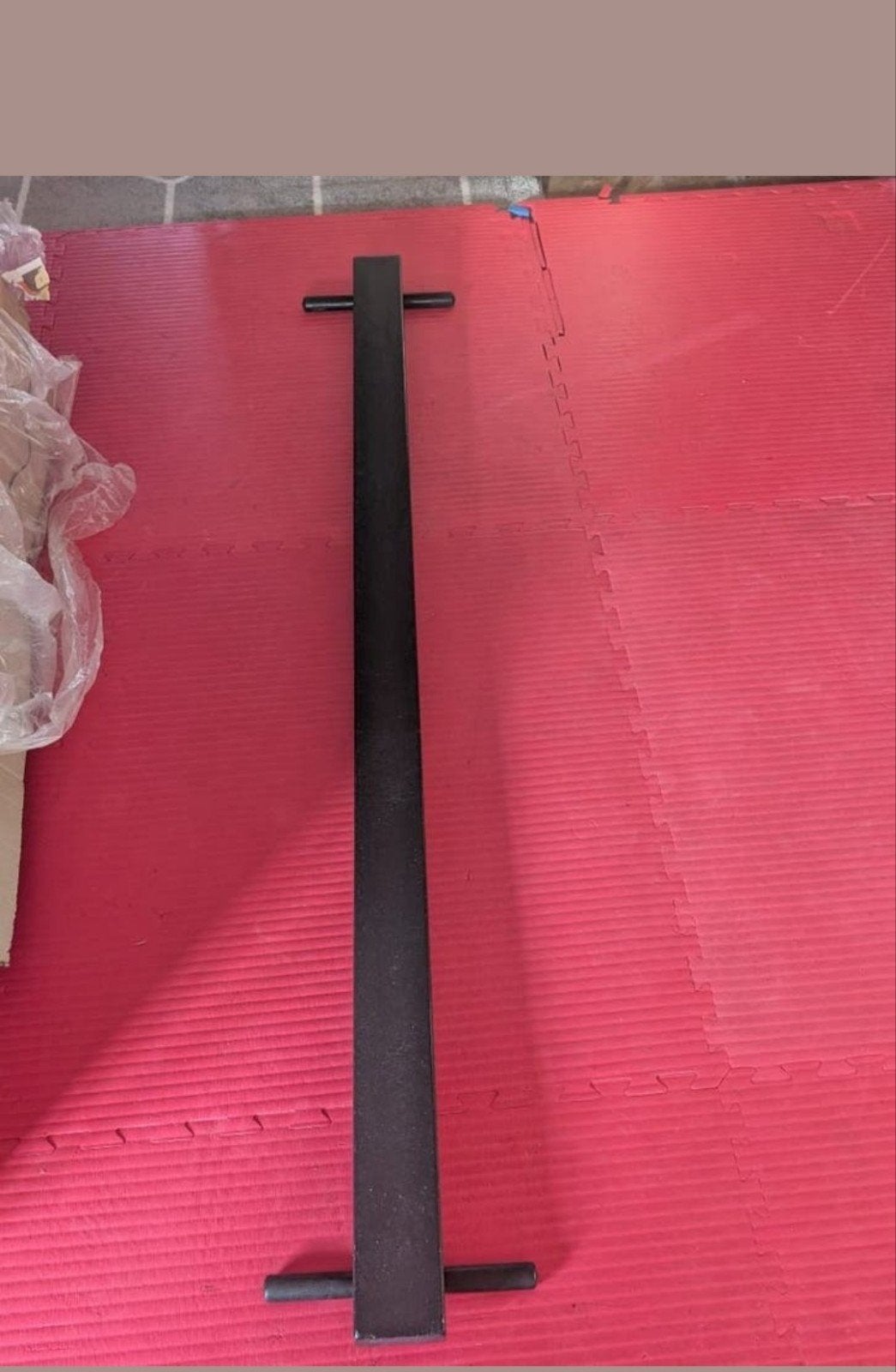 Fitnessbank - 2 meter lang, 10 cm breed, Sport en Fitness, Fitnessmaterialen, Ophalen, Gebruikt, Fitnessbank