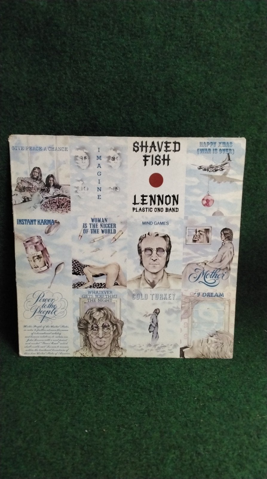 JOHN LENNON  & PLASTIC ONO BAND, Cd's en Dvd's, Vinyl | Rock, Ophalen of Verzenden, Gebruikt, 12 inch, Poprock