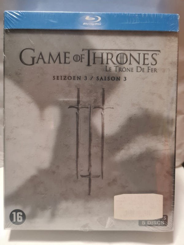 GAME OF THRONES SEASON 3 (IN SEAL) (BLURAY), Carduelis & Media, Verzenden, Syran@live.nl, Tv en Series