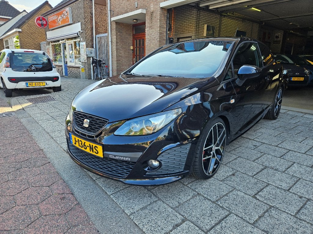 Seat Ibiza 1.4 TSI 132KW Cupra 3DR AUT 2010 Zwart, Auto's, Seat, Euro 5, Stof, 4 cilinders, 179 pk