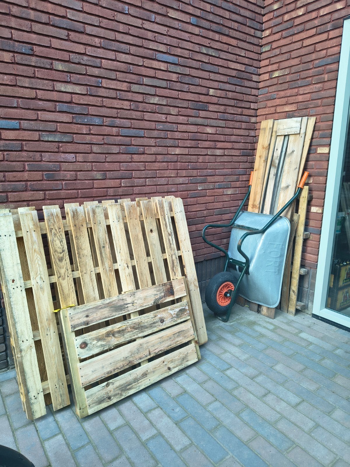 Hout, Ophalen, Minder dan 3 meter, Hout, 1 tot 2 meter