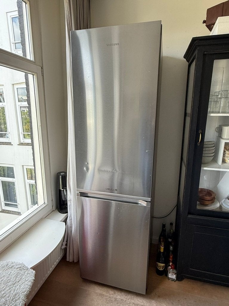 Fridge with built in freezer (Samsung koelkast/vriezer), Ophalen, Gebruikt, 200 liter of meer, 160 cm of meer