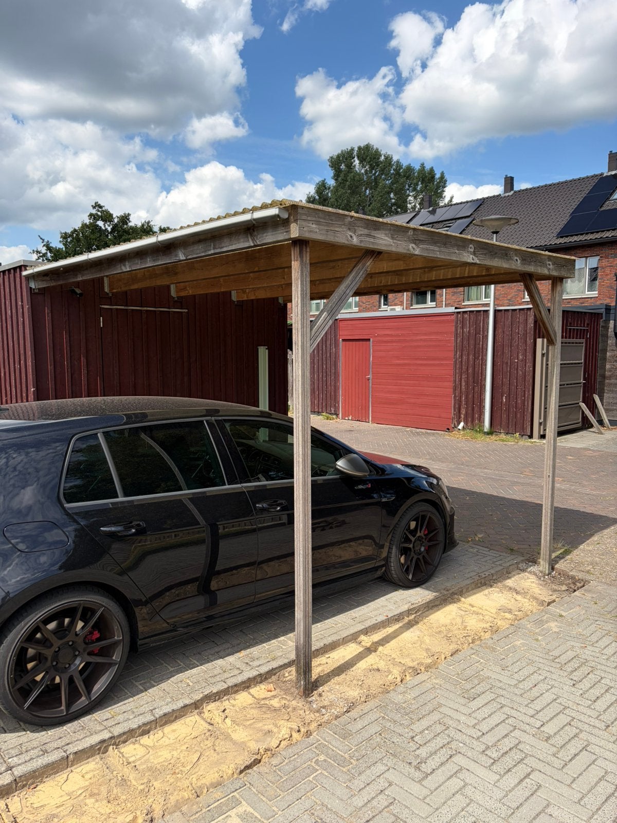 Carpoort, Ophalen, Gebruikt, Carport