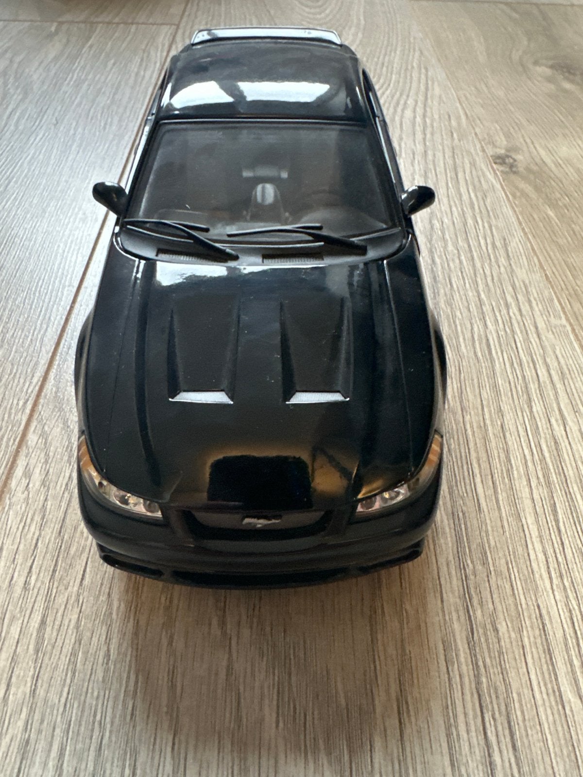 Ford Mustang SVT Cobra Modelauto Zwart, Ophalen of Verzenden, Zo goed als nieuw, Overige typen