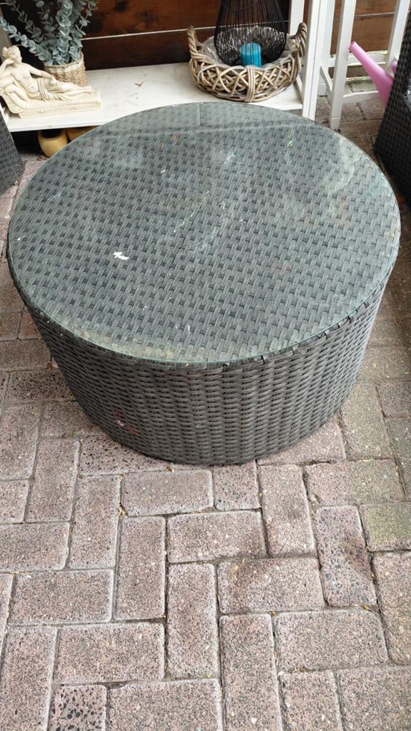 Gratis tuintafel., Ophalen, Gebruikt