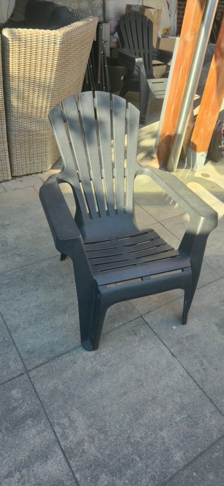 adirondack set, Ophalen, Nieuw, Kunststof, Stapelbaar