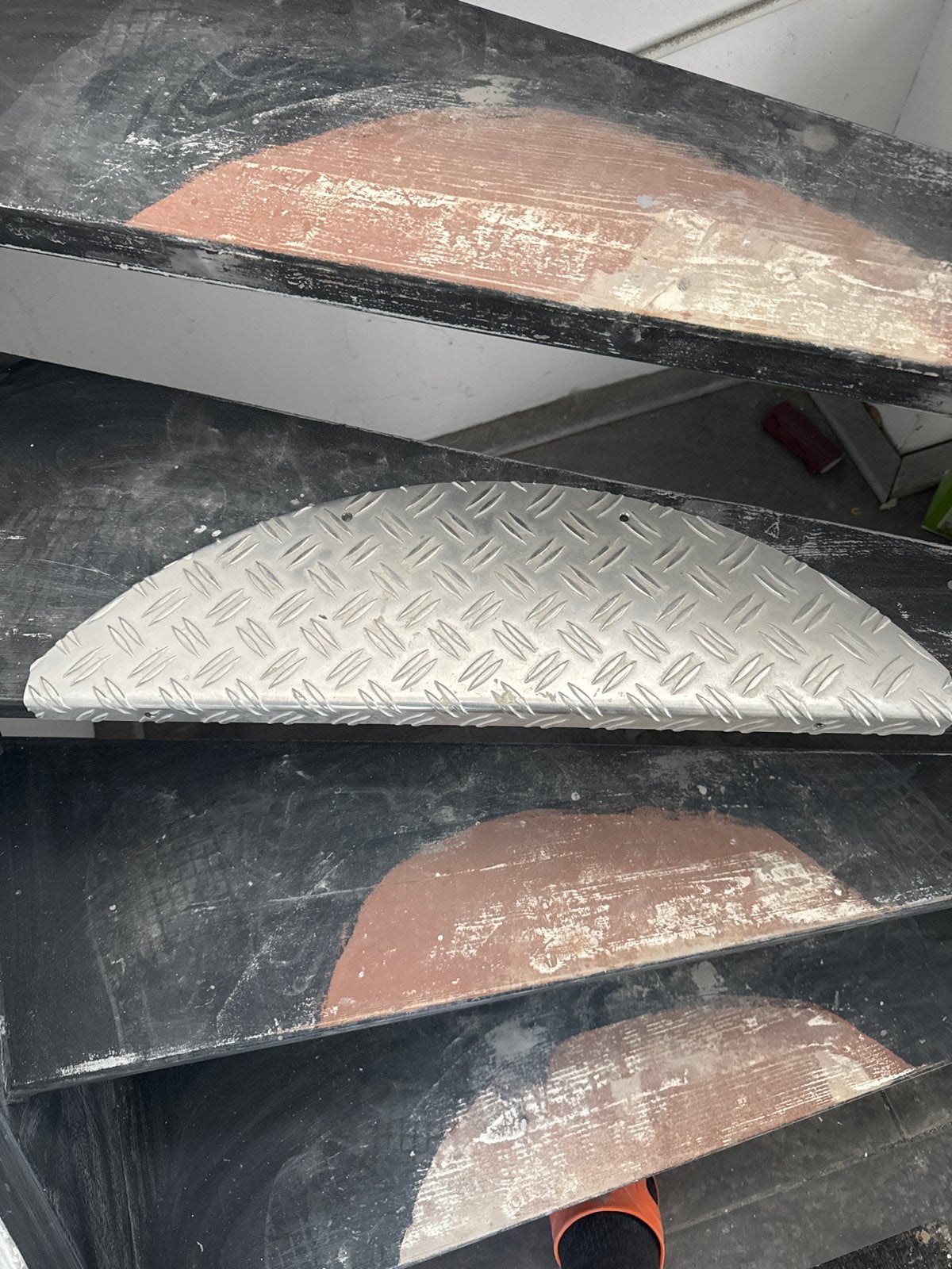 Antislip traptreden aluminium - Set van 26, Ophalen, Gebruikt, Trap, Xxx