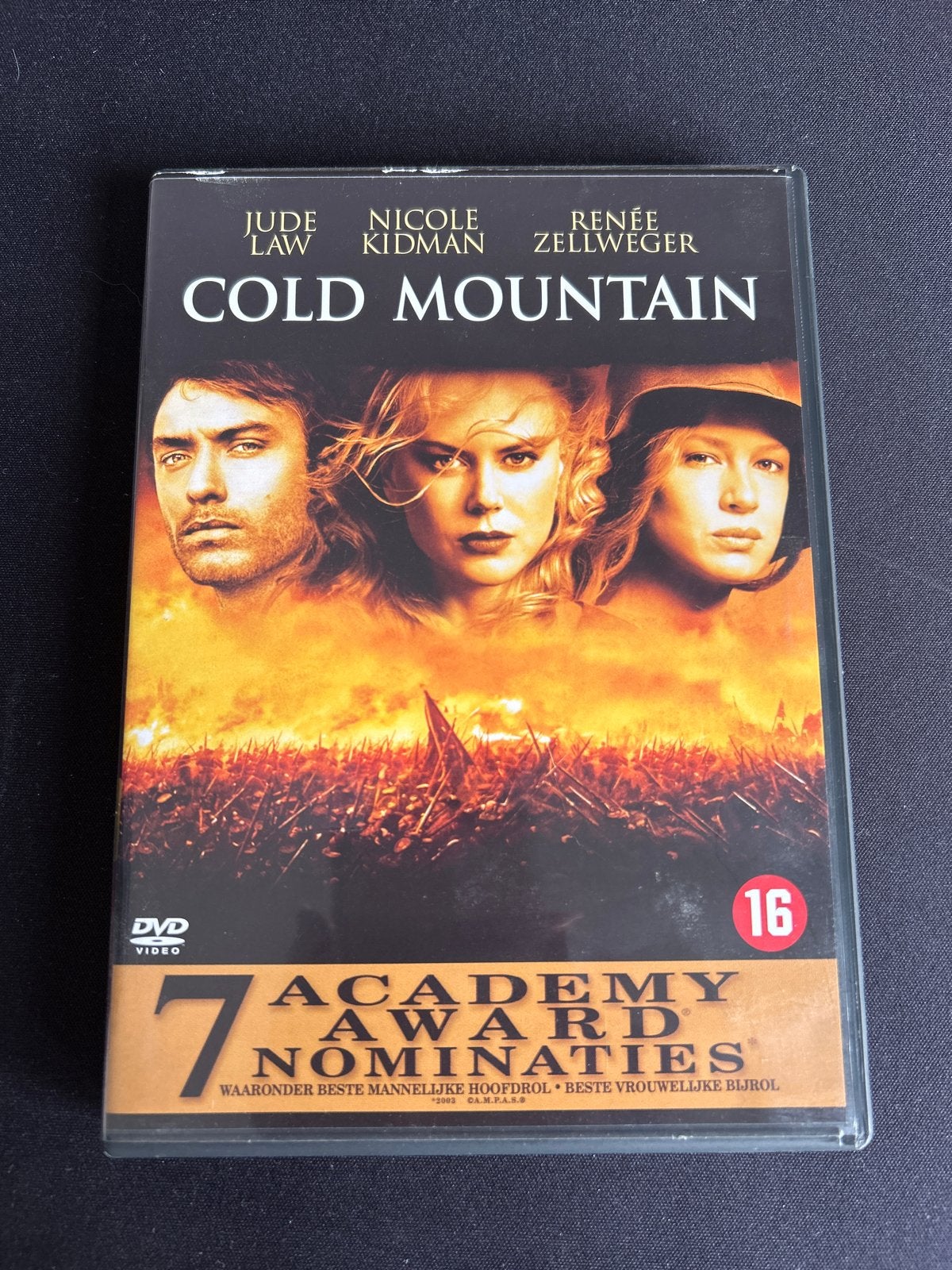 Cold Mountain DVD - Jude Law, Nicole Kidman, Renée Zellweger, Vanaf 16 jaar, Historisch of Kostuumdrama, Nederlands, Ophalen of Verzenden