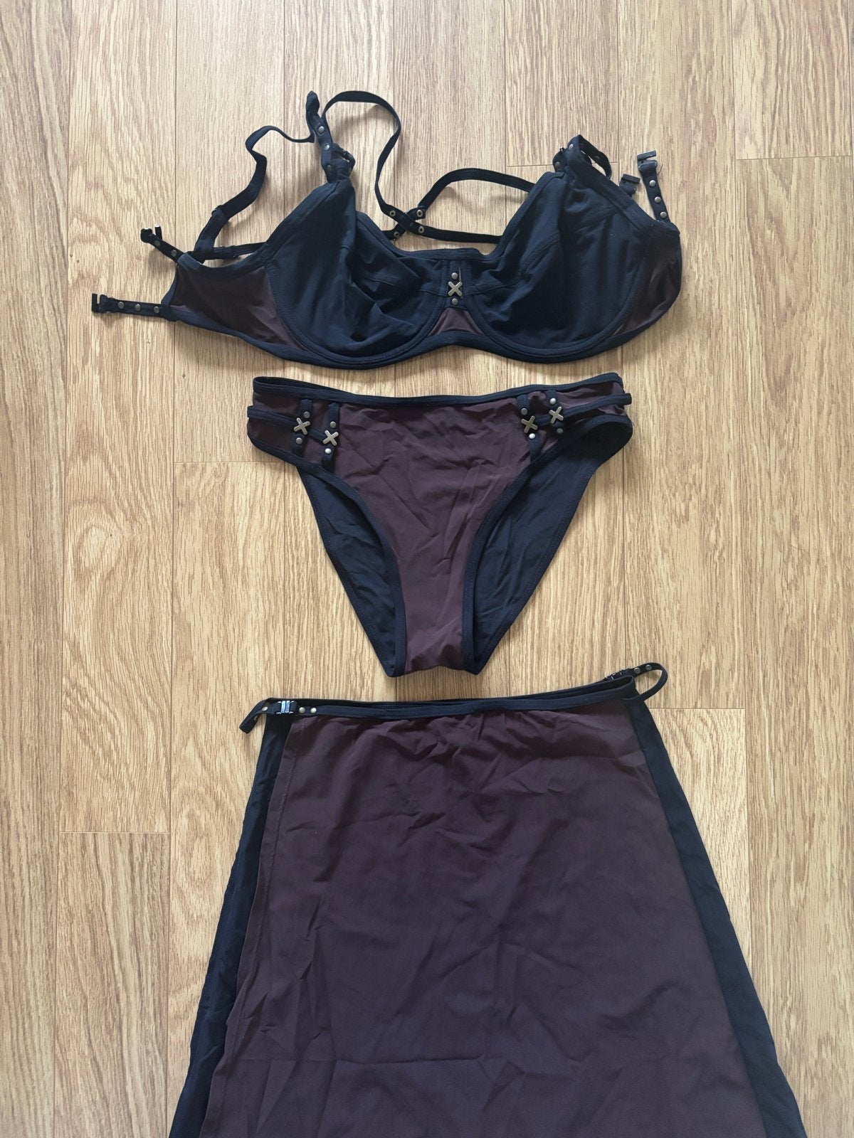 Marlies Dekkers Zwemkleding Set - Zo goed als nieuw, Ophalen, Zo goed als nieuw, Zwart, Bikini