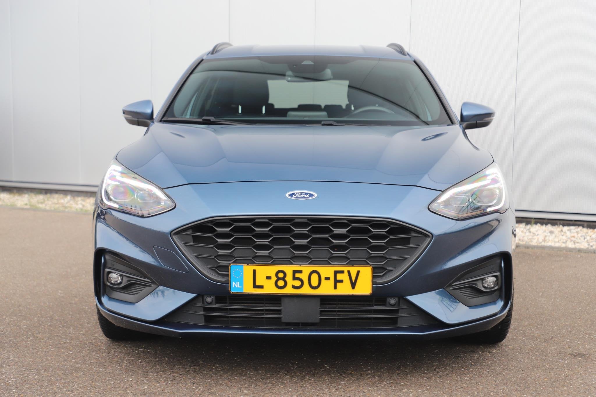 Ford Focus Wagon 1.0 EcoBoost Hybrid ST Line X Business Trek, Auto's, Gebruikt, Met garantie (alle), Blauw, Origineel Nederlands