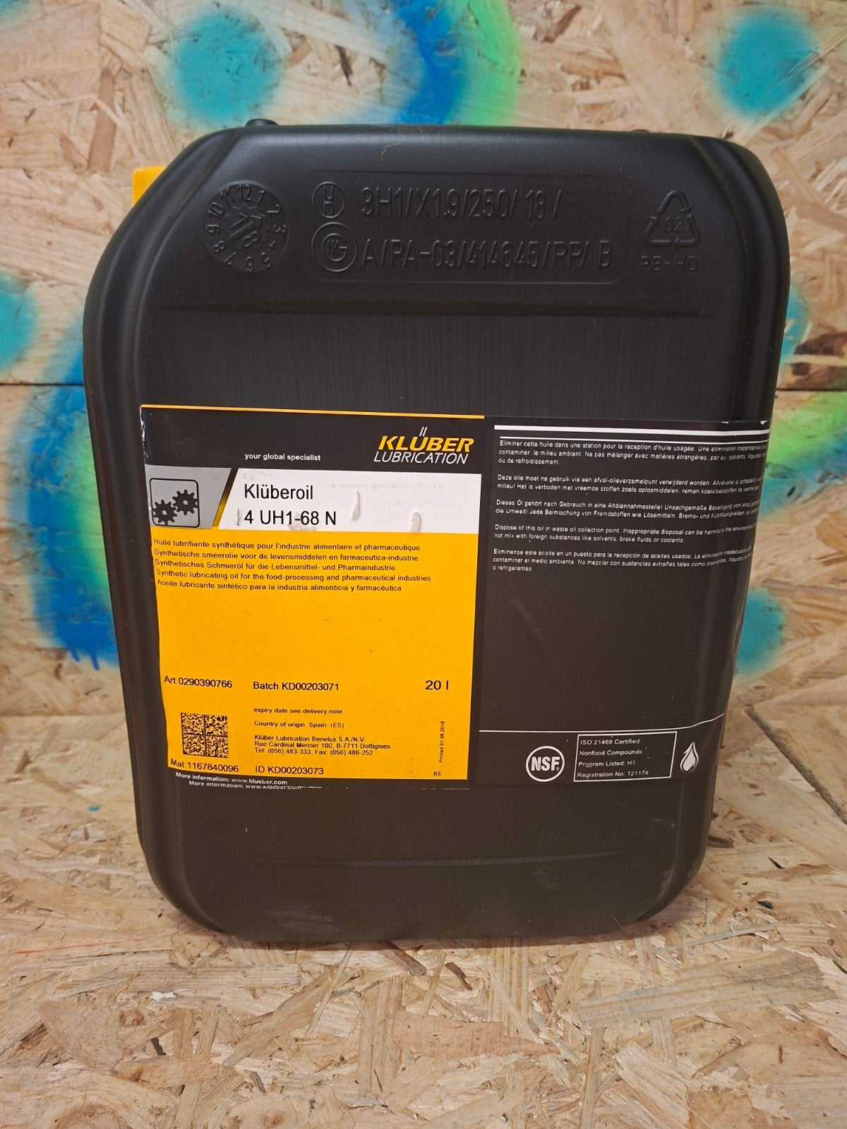 Klüber Lubrication Klüberoil 4 UH1-68 N. * over de datum *, Ophalen, Nieuw